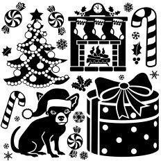 Christmas Design Elements N16