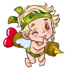 angel with bazooka