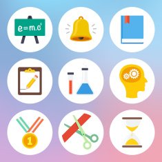 Education icons N41