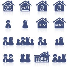Home-buyers interface icon