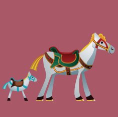 toy horses N3