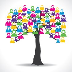 social media tree