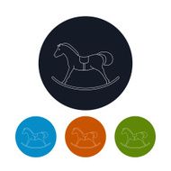 Icon of a Rocking Horse