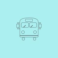 School Bus Icon N4