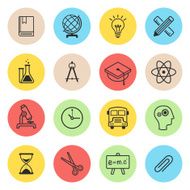Education Icon Set N8