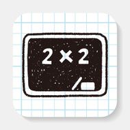 doodle blackboard