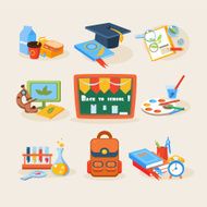 Back to school design template N2