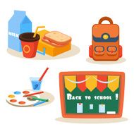 Back to school design template N4