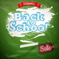Back to School marketing background EPS 10 N4