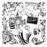 hand drawing back to school N2