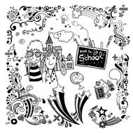 hand drawing back to school N3