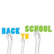 back to school banner design