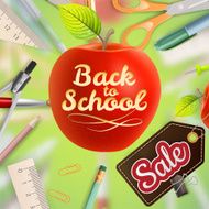 Welcome back to school Sale EPS 10