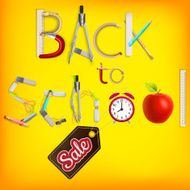 School marketing background EPS 10 N2