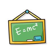 blackboard doodle