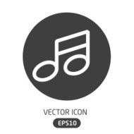 VectorPremiumIconMusicInFlatStyle