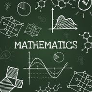 Vector chalk draw phisics elements N2