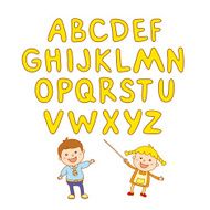 kids school art boy abc alphabet aducation