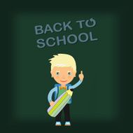 Back to school design Vector illustration N40