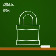icon of locked padlock