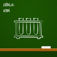 icon of laboratory tubes