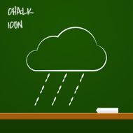 icon of heavy rain