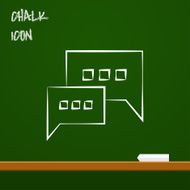 icon of bubble speech dialogue