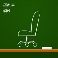 icon of office chair N2