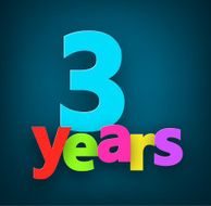Three years paper sign N2