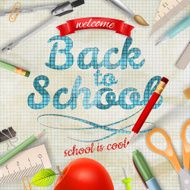 Back to school background EPS 1 N9