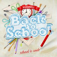 Back to school background EPS 1 N10