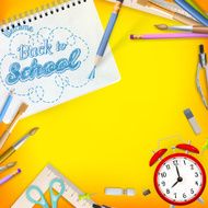 Back to School template concept EPS 10 N6