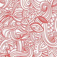 Multicolor Pattern Doodles- Decorative Sketchy Notebook Design- Hand-Drawn Vector N5