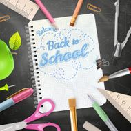 School office supplies EPS 10 N4
