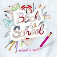 Back to School background EPS 10 N6