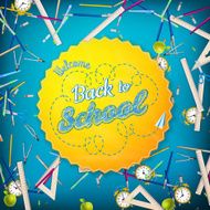 Back to School background EPS 10 N9