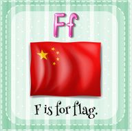 Flashcard F