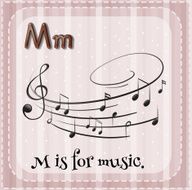 Letter M N17
