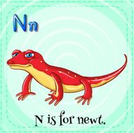 Letter N N14
