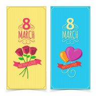 Women&#039;s Day banners