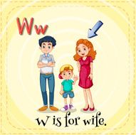Letter W N11