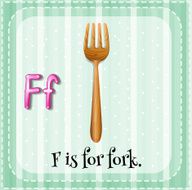 Letter F N17