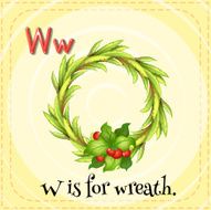 Letter W N12