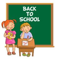 Cute School Children Classroom