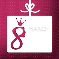 Women&#039;s Day card
