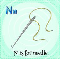 Letter N N17