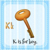 Letter K N13