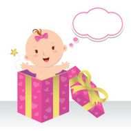 Is a baby girl Wonderful sweet gift N2