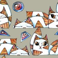 Cats pattern N2