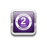 2 Years Warranty Purple Vector Icon Button N4
